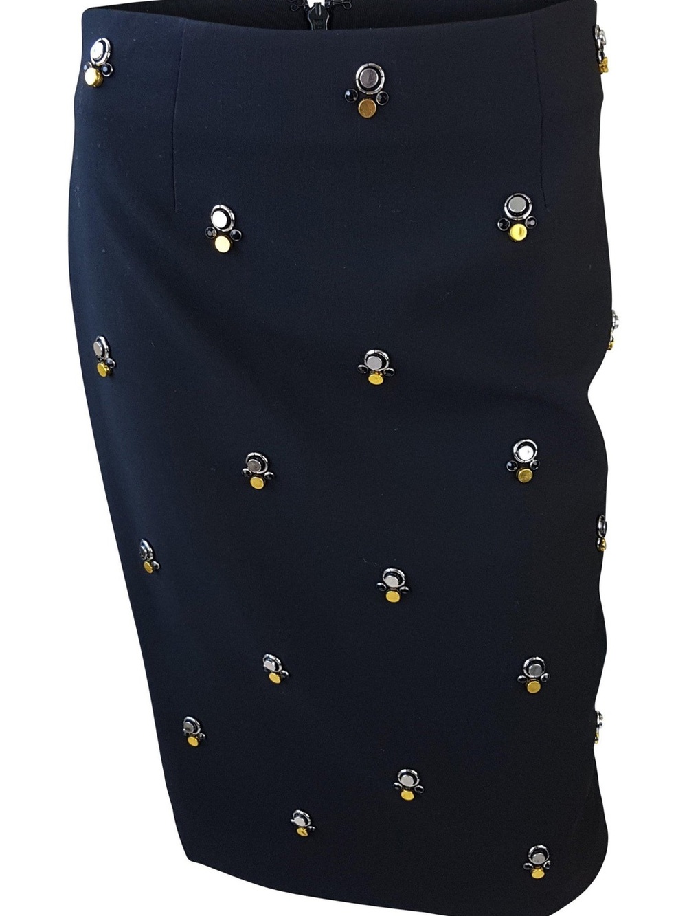 Elizabeth & James Lima Embellished Crop Top + Midi Skirt Set • Black Sz 6/M NWOT - Picture 3 of 4